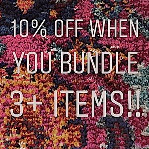 Save 10% when you bundle!!